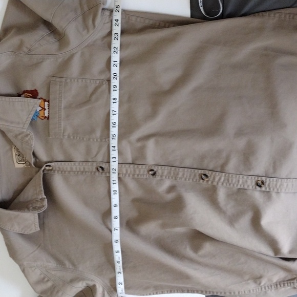 C.E. Schmidt Fit for Her Crossed Stitched Button Up Long Sleeve Shirt Pre-owned - Picture 11 of 12